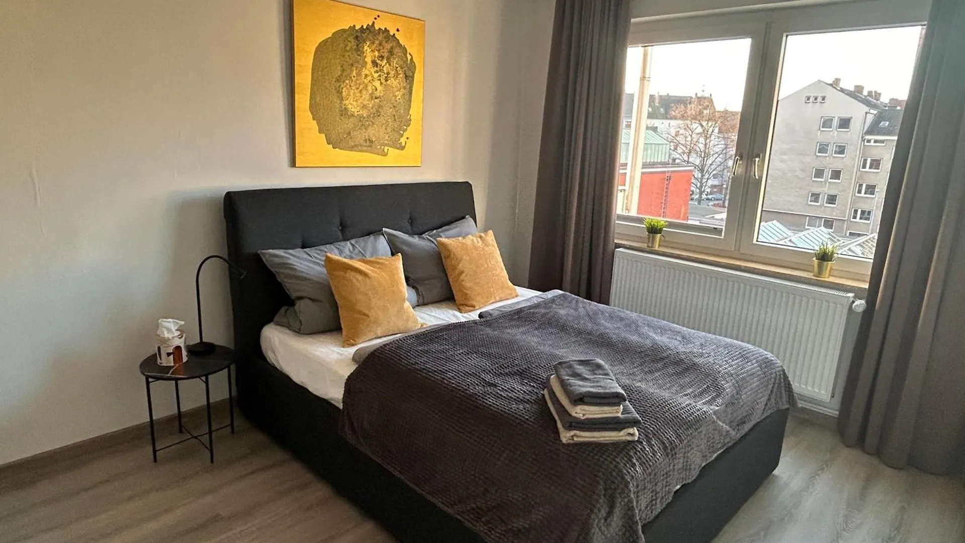 הנובר Goeh-Moderne Wohnung In Zentraler Lage, Balkon, Self-Check-In, Wlan, Netflix, Disneyplus דירה